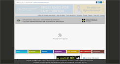 Desktop Screenshot of mediadoresgipuzkoa.com
