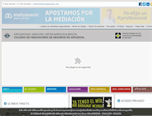 Tablet Screenshot of mediadoresgipuzkoa.com